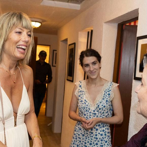 Exclusif - Melanie Page, Salomé Villiers, Micheèe André - Représentation de la pièce de théâtre "Les liaisons dangereuses" au Théâtre de Verdure lors du 41ème Festival de Ramatuelle le 7 août 2025. 
© Cyril Bruneau / Festival de Ramatuelle / Bestimage