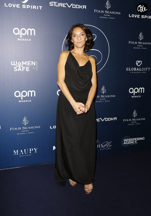 Florence Foresti  au photocall de la 12ème édition de la soirée Global Gift Gala à l'hôtel Four Seasons George V à Paris le 5 octobre 2024. © Marc-Ausset Lacroix / Bestimage