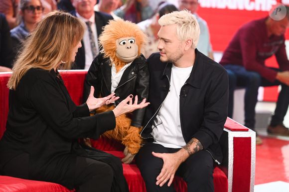Exclusif - Stéfanie Jarre et Jeff Panacloc - Enregistrement de l'émission Vivement dimanche au studio Rive Gauche, présentée par M.Drucker, diffusée le 07 septembre 2025 sur France 3.  © Guillaume Gaffiot / Bestimage