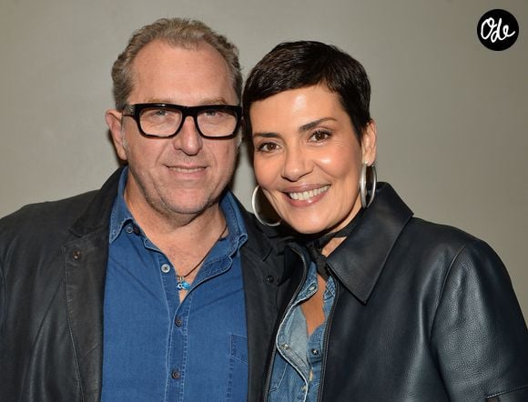 Cristina Cordula et son mari Frédéric Cassin - Célébrités pendant les concert du groupe Suprême NTM à l'AccorHotels Arena à Paris, France, les 8, 9 et 10 mars 2018. © Veeren/Bestimage