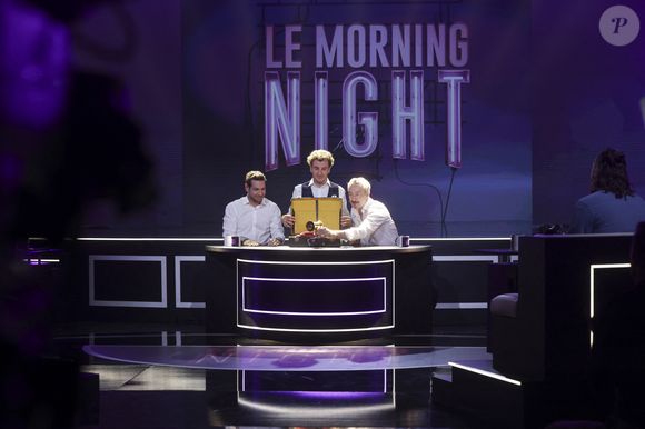 Exclusif - Benjamin Morgaine, Michaël Youn, Vincent Desagnat - Enregistrement de l'émission "Morning Night", présentée par M.Youn, B.Morgaine et V.Desagnat, et diffusée le 3 janvier sur M6
© Jack Tribeca / Bestimage