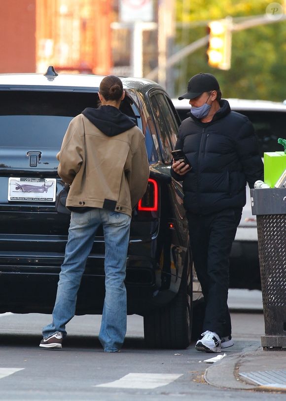 Leonardo DiCaprio et sa petite amie Vittoria Ceretti à New York Backgrid USA / Bestimage