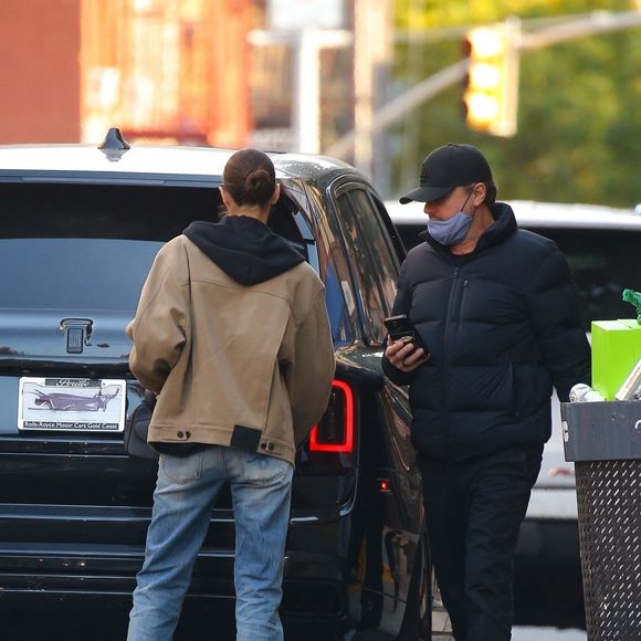 Leonardo DiCaprio et sa petite amie Vittoria Ceretti à New York Backgrid USA / Bestimage