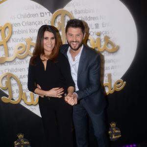 Exclusif - Karine Ferri et Christophe Beaugrand lors du 7ème gala de l'association "Les Rois du Monde" avec un plateau d'artistes et une vente aux enchères au profit des enfants défavorisés, orphelins et hospitalisés, suivi d'une soirée dansante à la Salle Wagram à Paris, France, le 18 février 2019. © Rachid Bellak/Bestimage