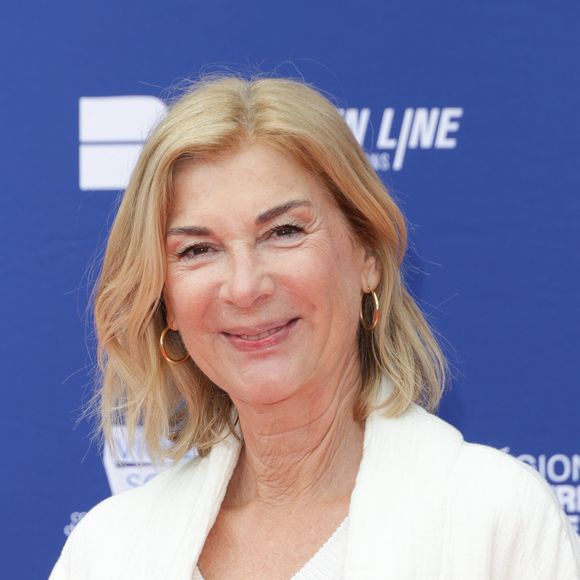 Michèle Laroque au photocall de la 4ème édition du festival du film de Demain à Vierzon, le 5 juin 2025. 
Photo : Coadic Guirec / Bestimage