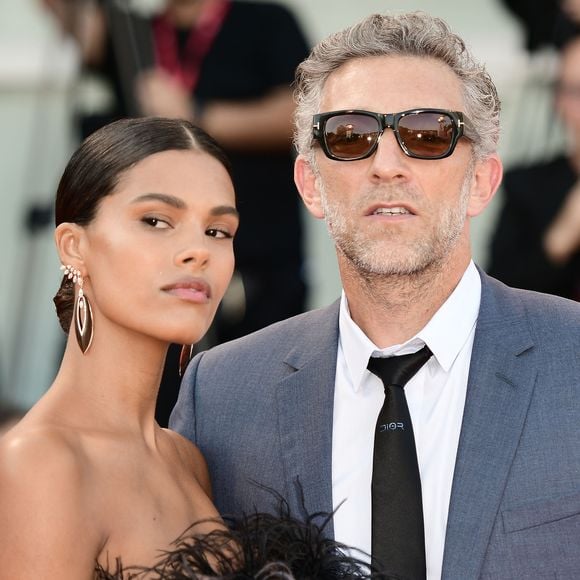 Vincent Cassel et Tina Kunakey - Red carpet pour le film "J'accuse!" lors du 76ème festival du film de venise, la Mostra le 30 août 2019. ©BS / Bestimage
