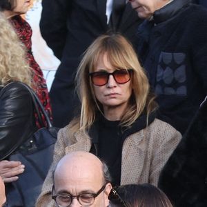 Axelle Laffont aux funérailles d'Emilie Dequenne à Paris le 26 mars 2025. © Jerome Domine/ABACAPRESS.COM