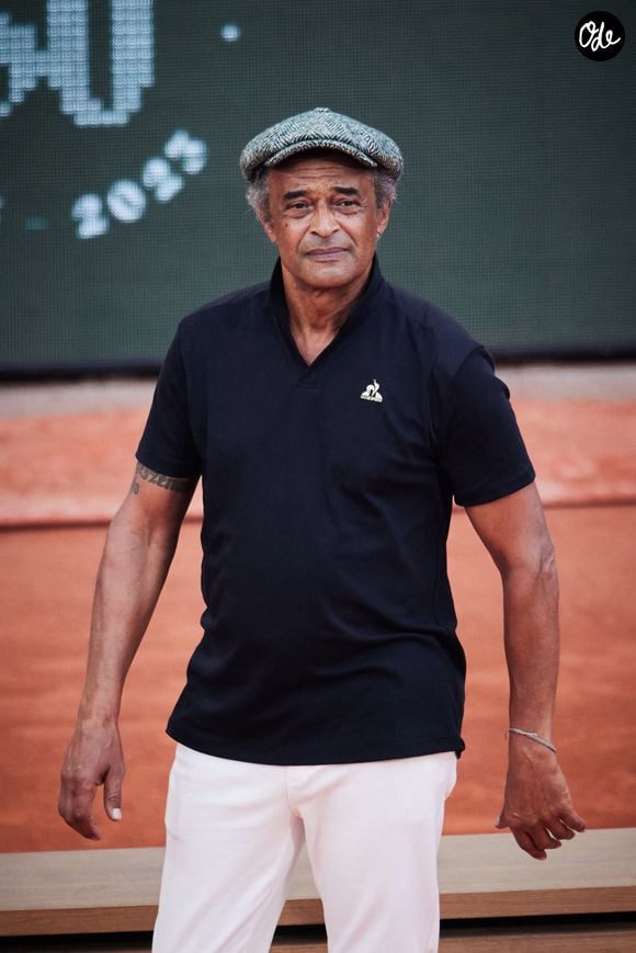 Yannick Noah - Novak Djokovic remporte les Internationaux de France de tennis de Roland Garros 2023 face à Casper Ruud à Paris le 11 juin 2023. © Jacovides-Moreau/Bestimage