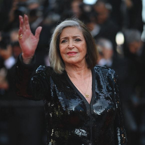 Françoise fabian arrive à la cérémonie d'ouverture du 75ème Festival de Cannes le 17 mai 2022 à Cannes, France. Photo par Franck Castel/ABACAPRESS.COM