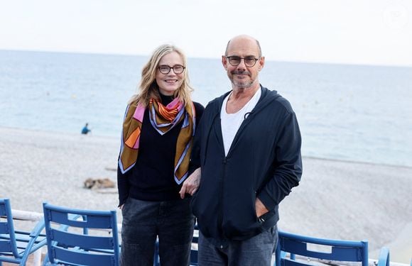 Isabelle Carré et Bernard Campan
Photocall du film "Les Rêveurs" réalisé par Isabelle Carré lors de la 7e édition du festival Cineroman à Nice le 1er Octobre 2025 © Bebert-Jacovides/Bestimage