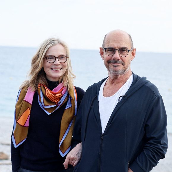 Isabelle Carré et Bernard Campan
Photocall du film "Les Rêveurs" réalisé par Isabelle Carré lors de la 7e édition du festival Cineroman à Nice le 1er Octobre 2025 © Bebert-Jacovides/Bestimage