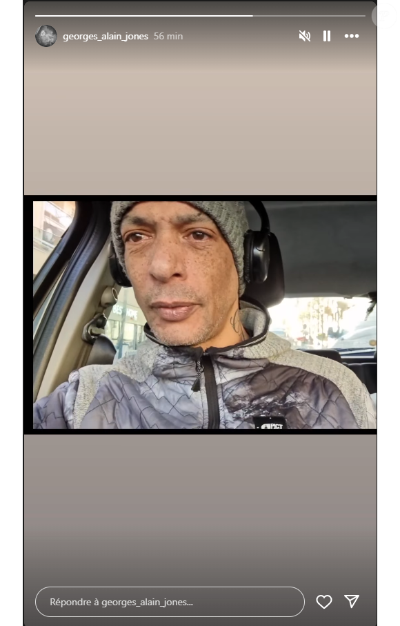 Georges-Alain (Star Academy), s'explique sur son absence, sur Instagram, le 26 février 2025