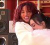 Syndie est la maman de Lénie
Lénie et sa maman lors des répétitions de "Danse avec les stars"