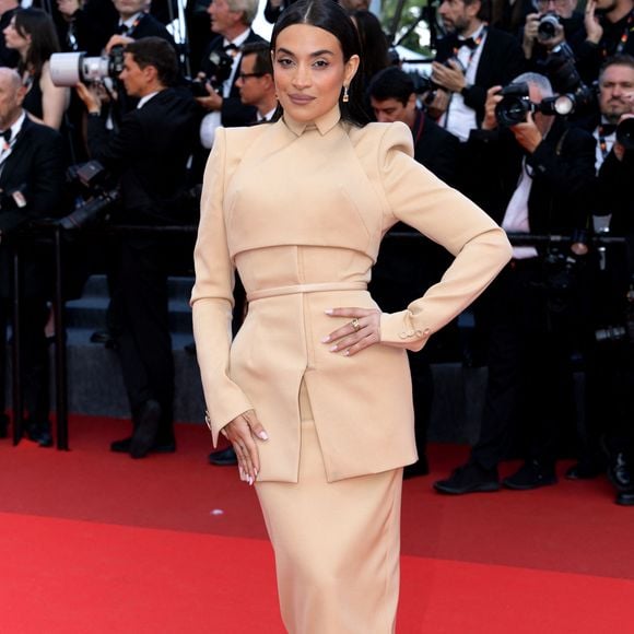 Camélia Jordana - Montée des marches pour la cérémonie de clôture du 79ème Festival International du Film de Cannes, le 23 mai 2026. © Olivier Borde / Bestimage