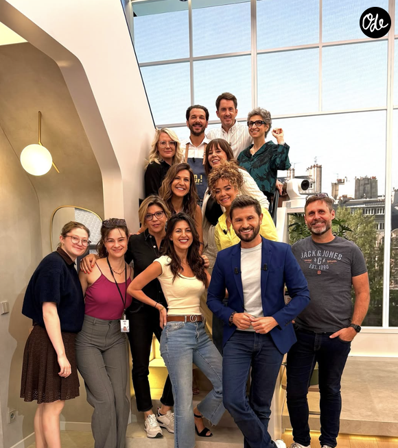La bande de chroniqueurs de la matinale "Bonjour" sur TF1