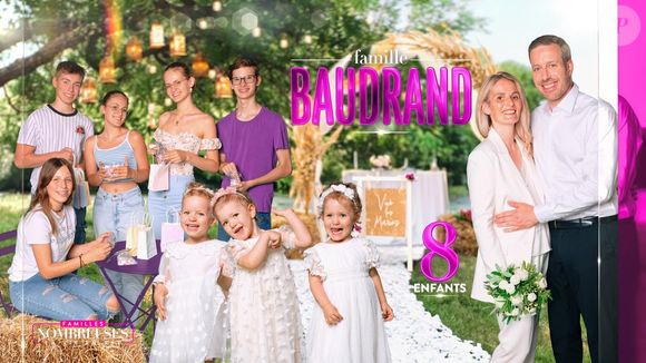 Les Baudrand de "Familles nombreuses, la vie en XXL". Capture Instagram