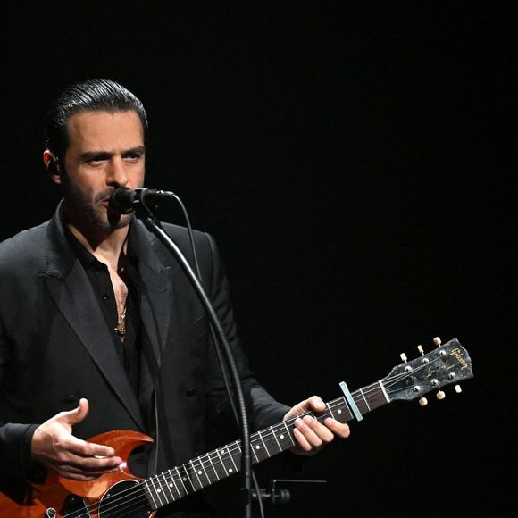Yodelice, de son vrai nom, Maxime Nucci, l'auteur-compositeur-interprète, musicien, producteur et acteur français, en concert sur la scène Debussy du Palais des Festivals de Cannes dans le cadre du MIDEM 2025, le 29 janvier 2025. © Bruno Bebert/Bestimage