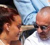 Les deux tourtereaux, qui se sont rencontrés en 2012, semblent inséparables, malgré les difficultés que leur couple a rencontrées, ces dernières années.
Amel Bent et son mari Patrick Antonelli dans les tribunes lors des Internationaux de France de Tennis de Roland Garros 2023. Paris, le 10 juin 2023. © Jacovides-Moreau / Bestimage