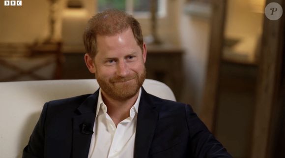 Le prince Harry lors d'une interview pour la BBC.

Photo : JLPPA / Bestimage