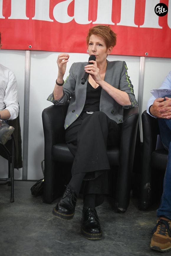 Natacha Polony - Fête de l'Humanité 2025 sur la base 217 au Plessis-Pâté le 14 septembre 2025. © Lionel Urman / Bestimage
