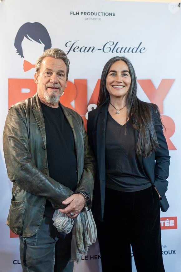 Florent Pagny, Coralie Baroux, Azucena Caamaño - Première de la pièce "Jean-Claude et Josephine, une histoire vraie jamais racontée" au théâtre de Passy à Paris le 16 septembre 2025.

© Benjamin Babiz / Bestimage