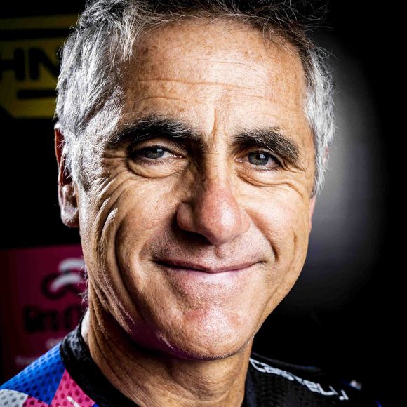 Présentation du vélo d'appartement Technogym Ride par Laurent Jalabert à Paris le 17 mai 2022.

Photo : JB Autissier / Panoramic / Bestimage