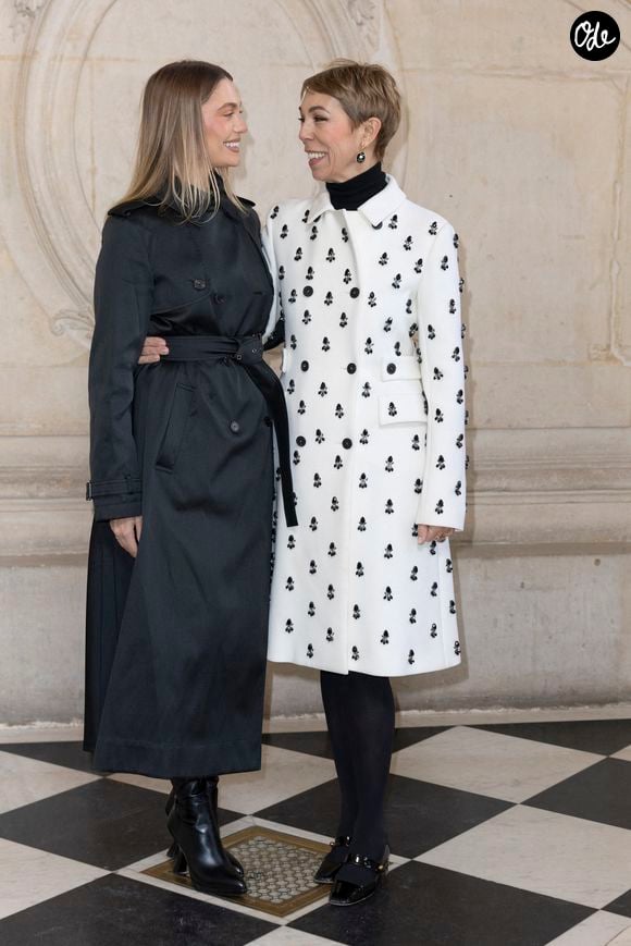 Heloise Agostinelli et sa mere Mathilde Favier au photocall du défilé Christian Dior "Collection Haute Couture Printemps/Eté 2025" au Musée Rodin, lors de la Fashion Week de Paris (PFW), le 27 janvier 2025.

© Olivier Borde/Bestimage
