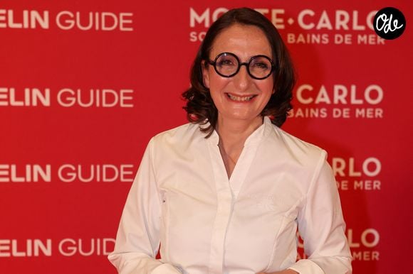 Etoiles Michelin 2026 - La cheffe Anne-Sophie Pic à l'Hôtel de Paris Monte-Carlo, lors du Dîner des Chefs à la veille de la Cérémonie des remises des Etoiles Michelin à Monaco, le 15 mars 2026. © Jean Marc Lhomer/Bestimage