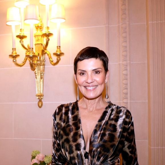 Cristina Cordula - Soirée de gala pour la Fondation de la Recherche en Physiologie, "Les Stéthos d'Or" au Four Seasons Hôtel George V à Paris le 24 mars 2025. © Cédric Perrin/Bestimage