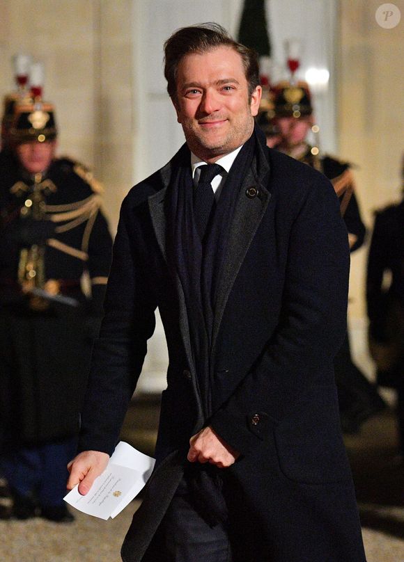 Renaud Capucon arrivant pour un dîner d'État en l'honneur du Grand-Duc de Luxembourg à l'Élysée, Paris, France, le 19 mars 2018. Photo by Christian Liewig/ABACAPRESS.COM