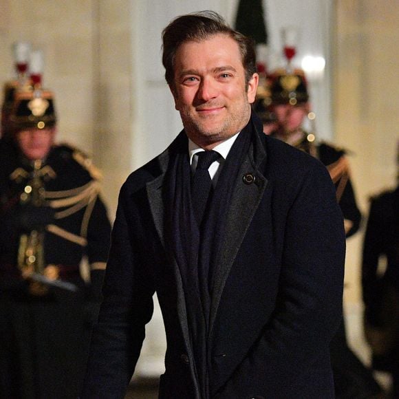 Renaud Capucon arrivant pour un dîner d'État en l'honneur du Grand-Duc de Luxembourg à l'Élysée, Paris, France, le 19 mars 2018. Photo by Christian Liewig/ABACAPRESS.COM