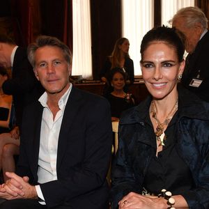 Emmanuel Philibert de Savoie et Adriana Abascal au Concert pour la Paix d'Omar Harfouch à Rome le 29 avril 2025. Photo Ipa/Abaca