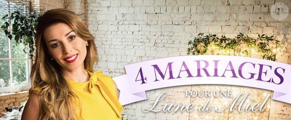Logo de l'émission Quatre mariages pour une lune de miel.