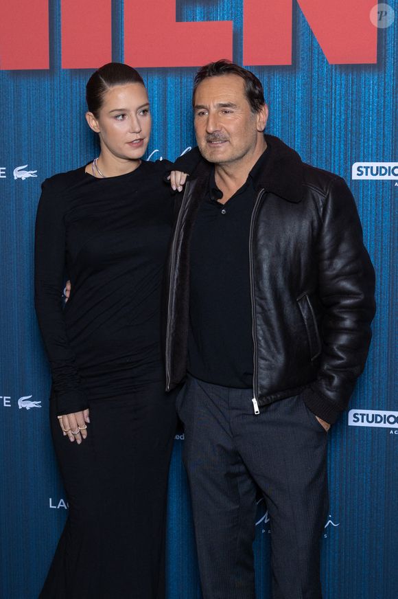 Adèle Exarchopoulos et Gilles Lellouche assistent à l'avant-première du film 'Chien 51' au Grand Rex le 13 octobre 2025 à Paris, France. Photo by Nasser Berzane/ABACAPRESS.COM