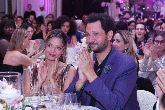 Eric Antoine et sa femme Gennifer Demey au gala du 10ème anniversaire de l’association "Les Bonnes Fées" à l’Hôtel The Peninsula Paris le 8 octobre 2025. © Rachid Bellak/Bestimage