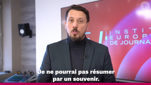 Il avait été mis en retrait depuis mi-février à l’issue d’une "procédure interne" concernant "certains comportements inappropriés"

Master Class de Guillaume Porteu, IEJ Paris sur YouTube.