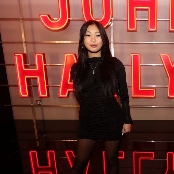 Exclusif - Jade Hallyday - Vernissage de l'exposition "Johnny Hallyday, l'exposition" au Palais des Expositions à Paris.
© Dominique Jacovides / Bestimage