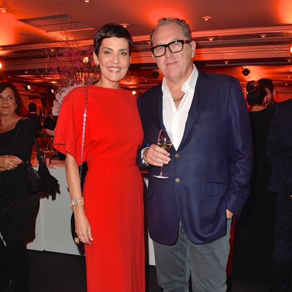 Exclusif - Cristina Cordula et son mari Frédéric Cassin - Soirée de gala caritative pour le lancement du futur "Institut Rafaël" (Maison de l'après Cancer) au Pavillon d'Armenonville à Paris le 2 décembre 2017. © Erez Lichtfeld/Bestimage