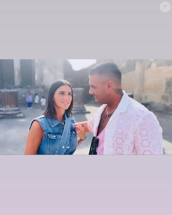 Instagram du couple, Tiffanie et Olivier Esposito en vacances ("Familles Nombreuses").