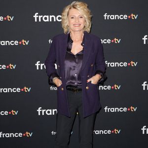 Sophie Davant à la conférence de presse du Téléthon 2024 (29-30 novembre 2024) à Paris, le 24 octobre 2024.

© Coadic Guirec / Bestimage