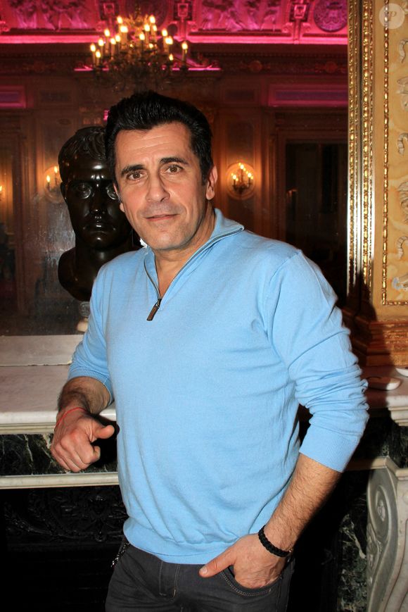 Exclusif - Bébert, Les Forbans (Albert Kassabi) - People au dîner "Couscous" chez Pierre-Jean Chalençon au Palais Vivienne à Paris. Le 9 février 2022