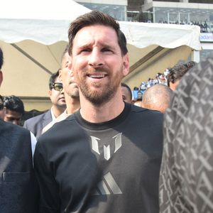 Lionel Messi - La venue L.Messi (Inter Miami) au stade Salt Lake de Calcutta marquée par la rébellion des supporters frustrés, le 14 décembre 2025.
© PacificPressAgency / Bestimage