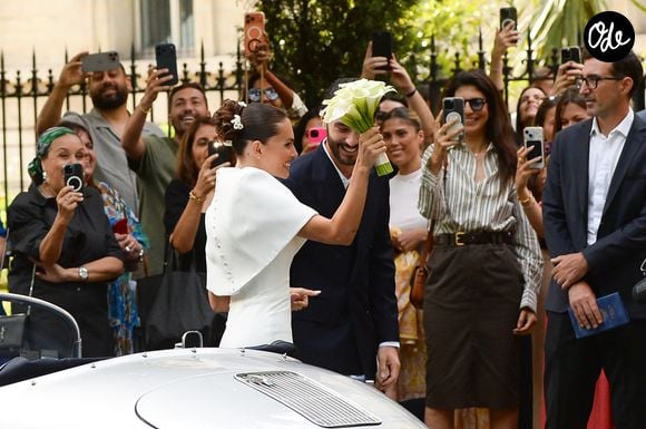 Arrivées au mariage civil de Thylane Blondeau et Benjamin Attal à la mairie du 16ème arrondissement de Paris le 29 juin 2026.
Agence / Bestimage