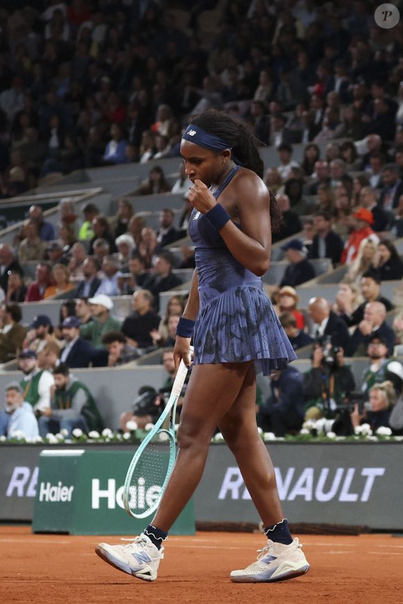 Demi-finale opposant Coco Gauff à L.Boisson lors des internationaux de France de Tennis de Roland Garros 2025 (Jour 12), à Paris, France, le 5 juin 2025. © Michtof/PsnewZ/Bestimage