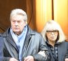 Un homme qui a beaucoup compté dans sa vie était naturellement présent à ses obsèques, mais n'a en revanche pas eu le courage de se rendre au cimetière. C'est Alain Delon

Alain Delon et Mireille Darc - Hommage a Georges Lautner en l'eglise Saint-Roch a Paris. Le 5 decembre 2013
AGENCE / BESTIMAGE