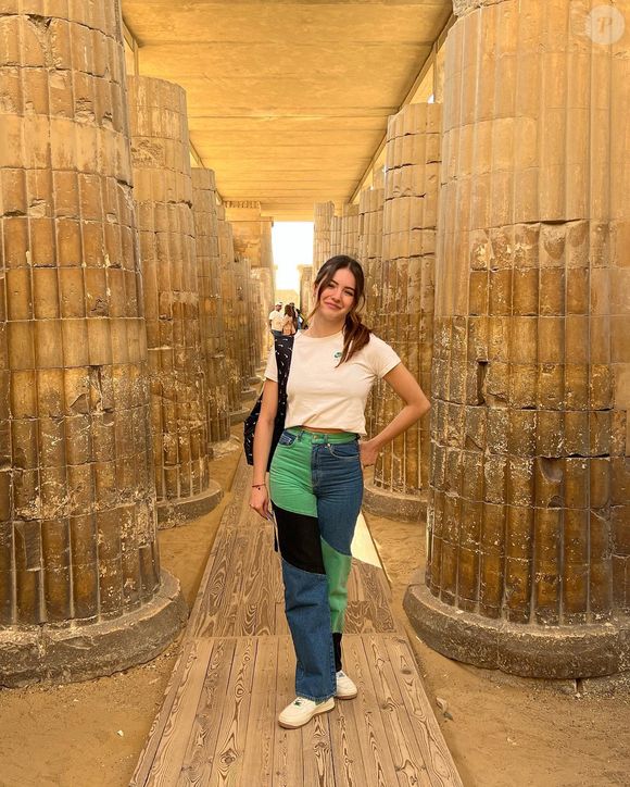 Elsa Bois en vacances en Egypte avec Michou @Instagram