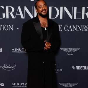 Slimane - Photocall de la soirée de gala "le Grand Dîner" au Palais Bulles à Théoule-sur-mer lors du 77ème Festival International du Film de Cannes le 18 mai 2024. © Christophe Clovis / Bestimage