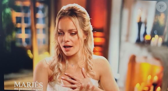 Mariage de Laury et Anthony lors de l'épisode de "Mariés au premier regard 2025" du 7 avril, sur M6