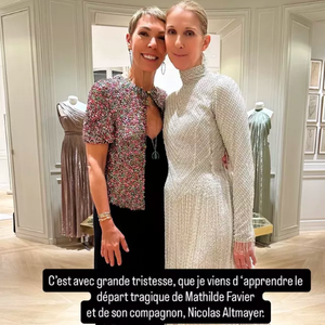 L'hommage de Céline Dion à Mathilde Favier après l'annonce de son décès - Instagram