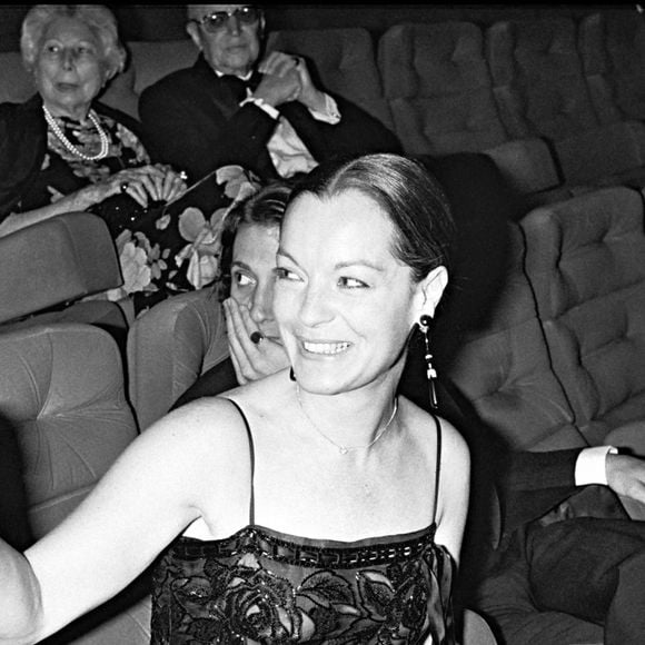 Romy Schneider et son mari Daniel Biasini au Festival de Cannes en 1978. Photo de Bestimage